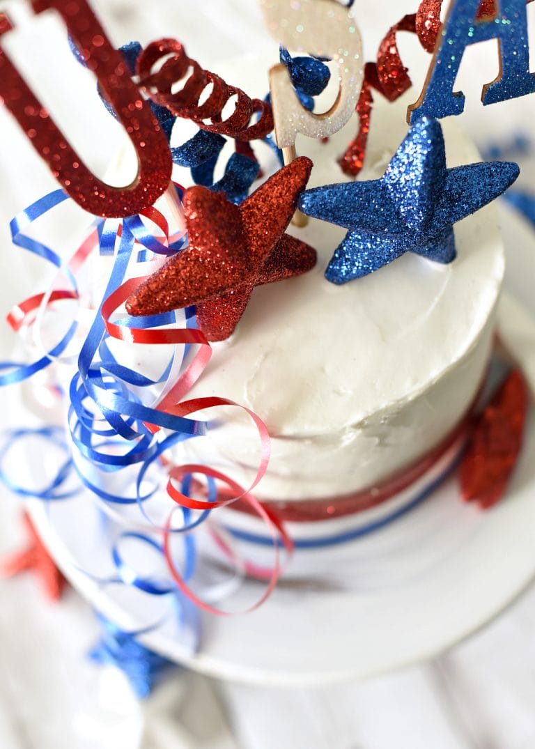 Patriotic USA Cake