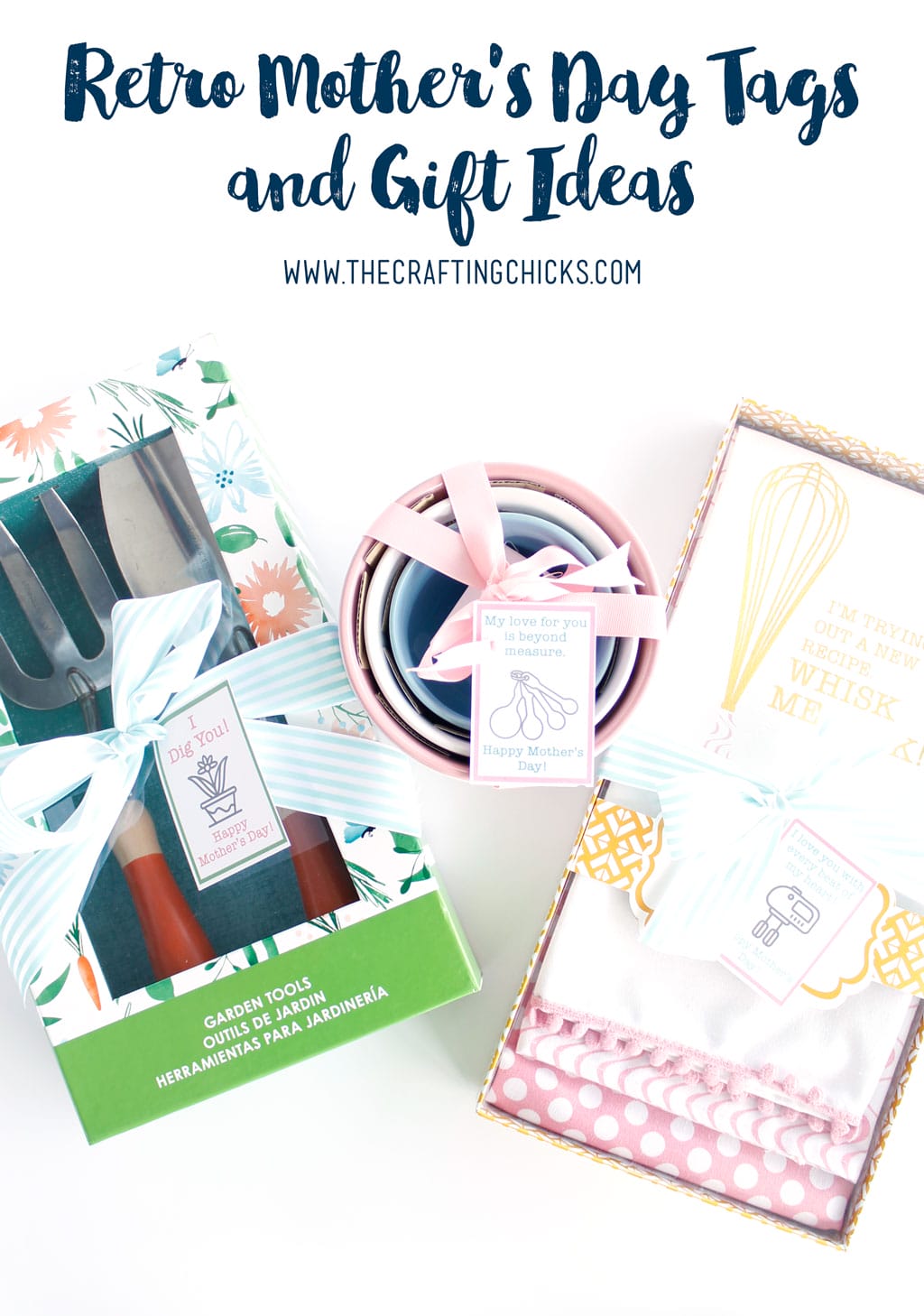 Retro Mother's Day Tags and Gift Ideas