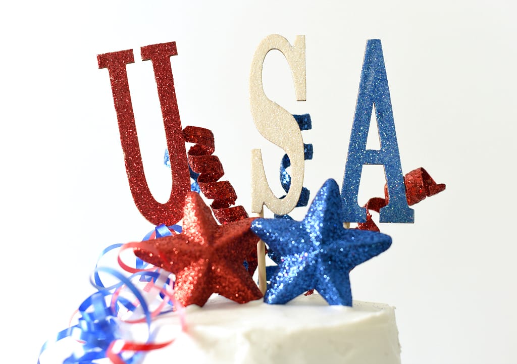 USA Cake Decorations