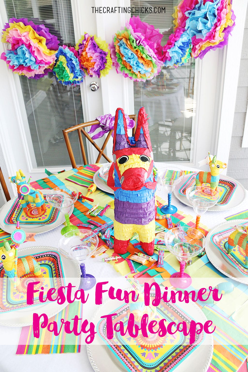 Fiesta Fun Dinner Party Tablescape