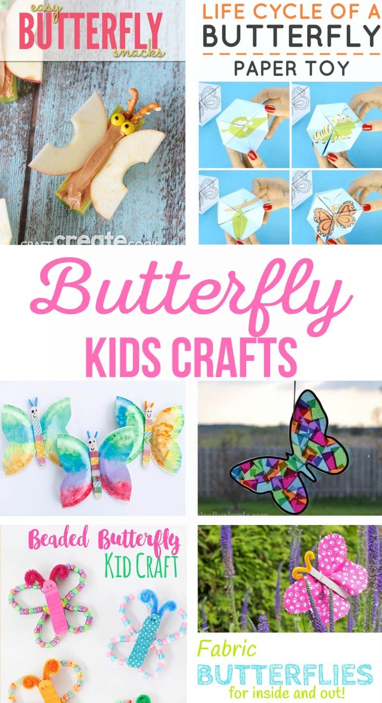 Butterfly Kids Crafts and Activities