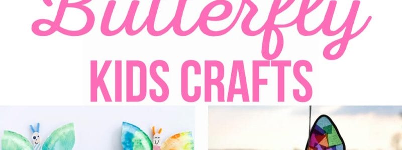 Butterfly Kids Crafts and Activities | DIY bug crafts to make with your kids. Butterfly activities and snacks that are perfect for parties or play!