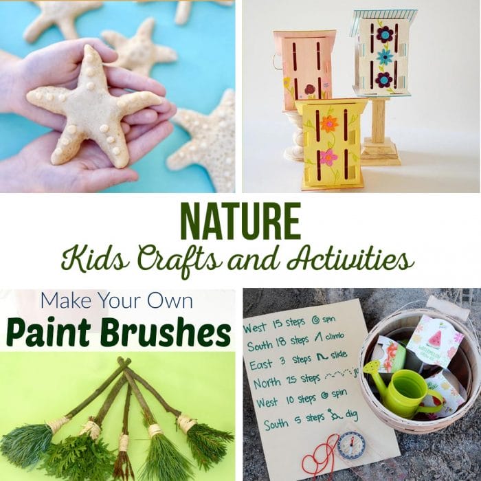 Nature Kids Crafts and Activities - The Crafting Chicks