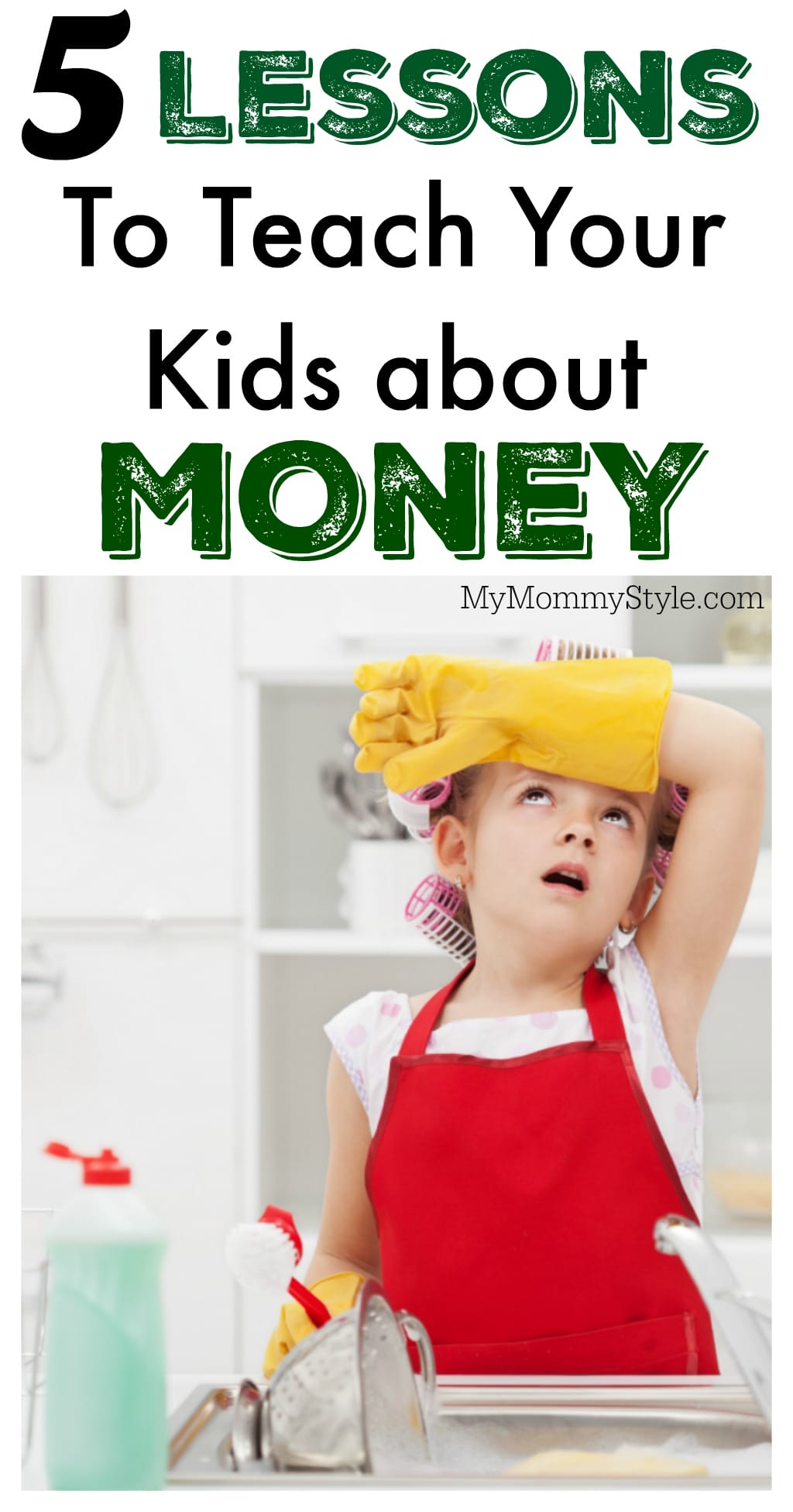 5 Lessons to Teach Your Kids about money