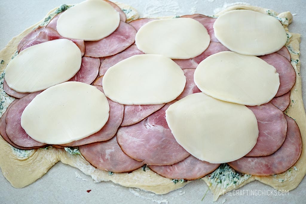Ham and Spinach Stromboli Recipe