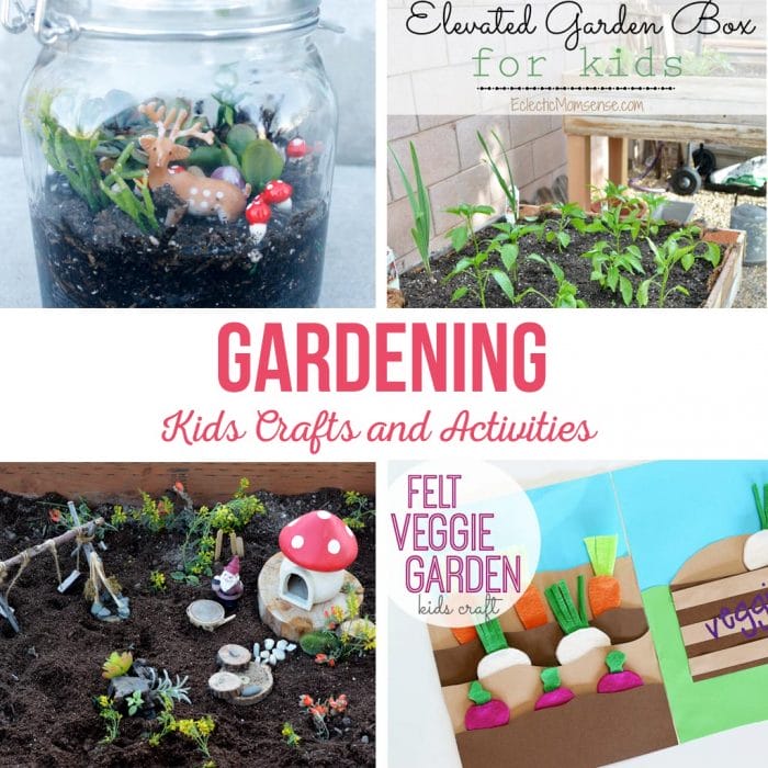 Garden Kids Crafts and Activities - The Crafting Chicks