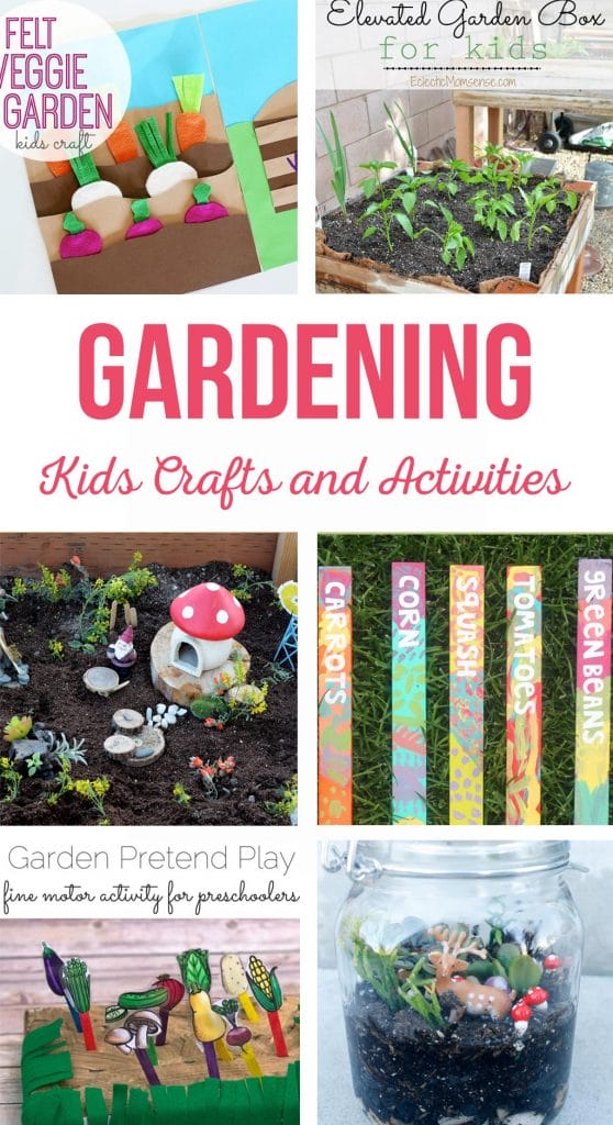 Garden Kids Crafts and Activities - The Crafting Chicks