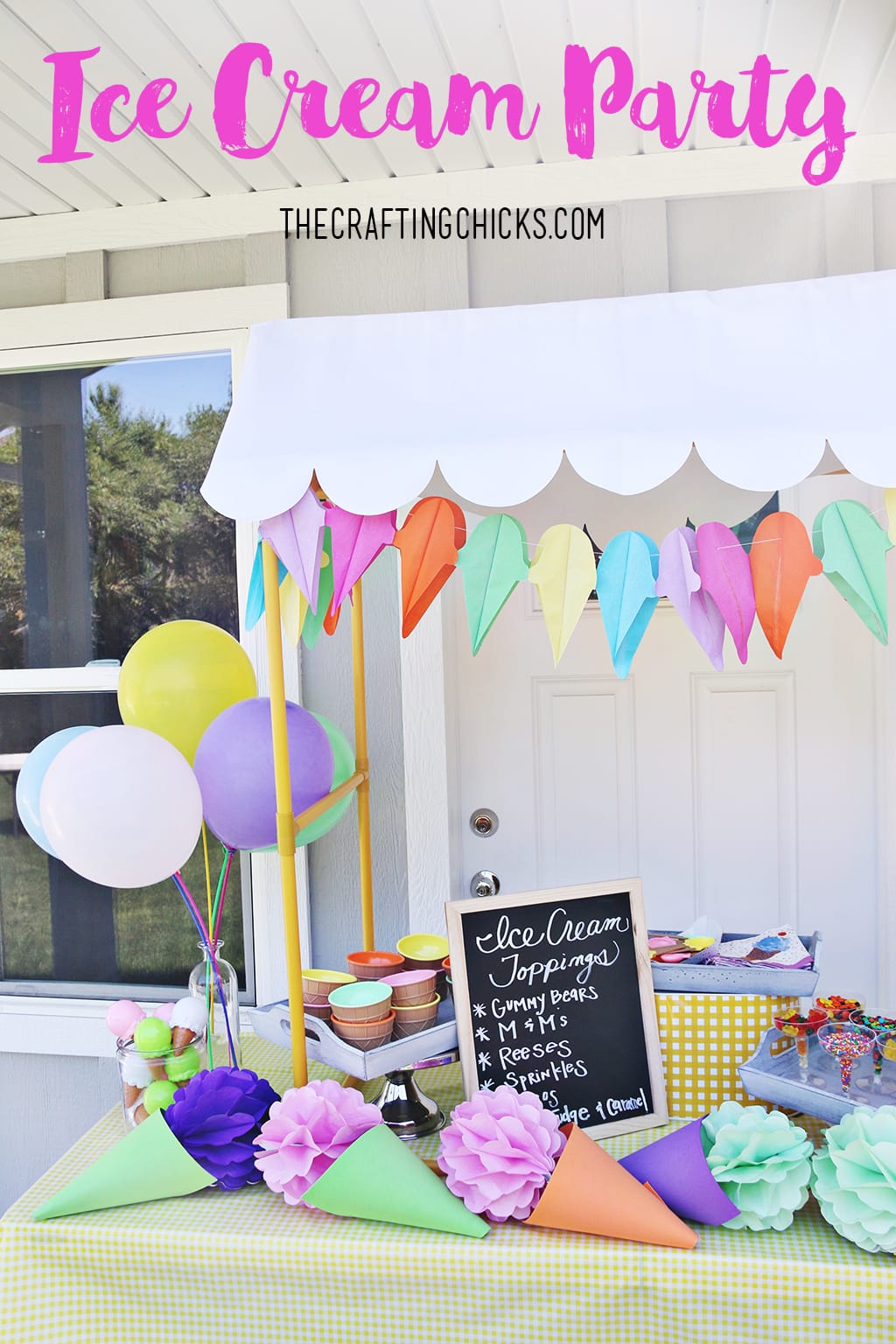 Ice Cream Party - The Crafting Chicks