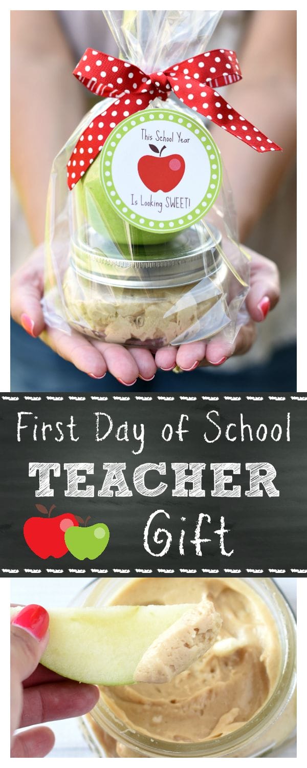 Caramel Apple Teacher Gift Idea