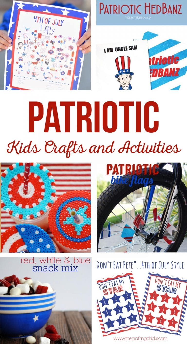 Patriotic Kids Crafts and Activities