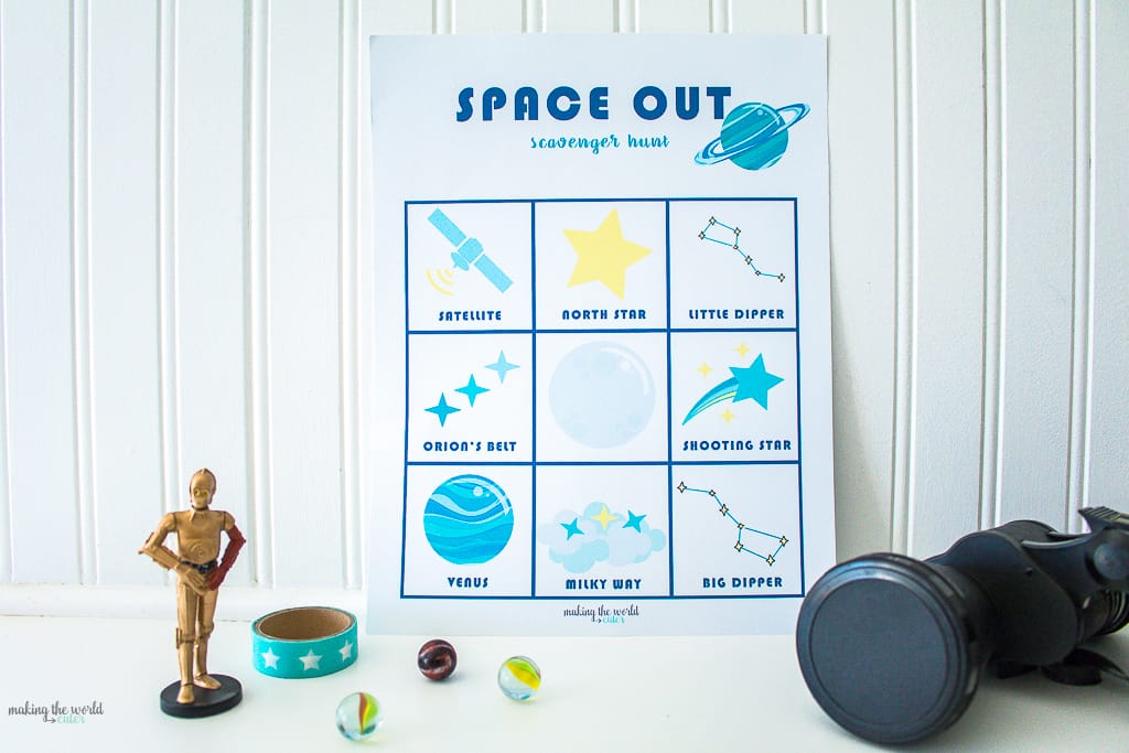 Space Out Scavenger Hunt