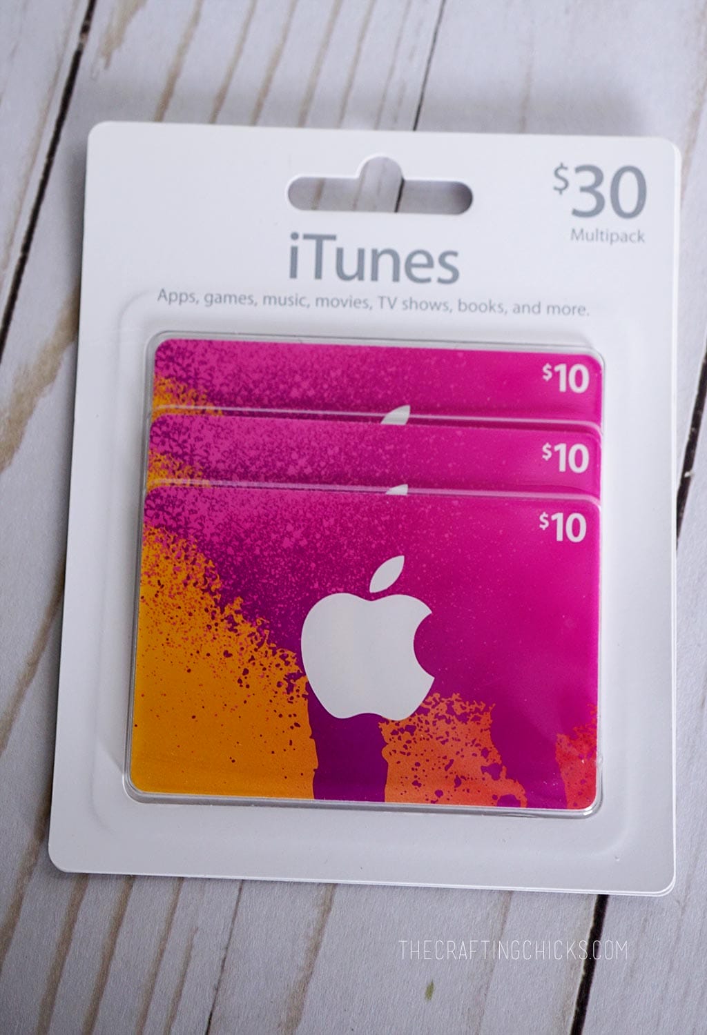 iTunes Gift Card Holder Thank You