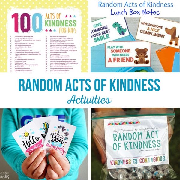 Random Acts of Kindness Activities - The Crafting Chicks