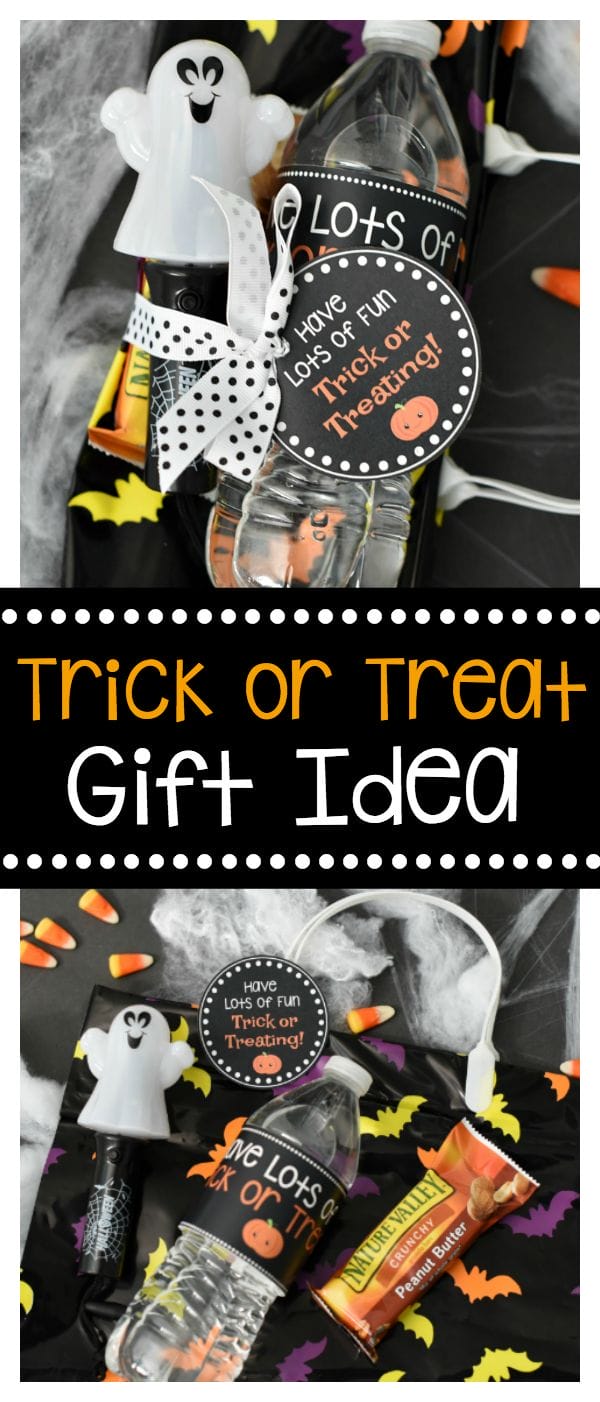 Trick or Treat Halloween Gift Idea | Get your kids even more excited for the big night with this cute Trick or Treating Halloween Gift Idea!