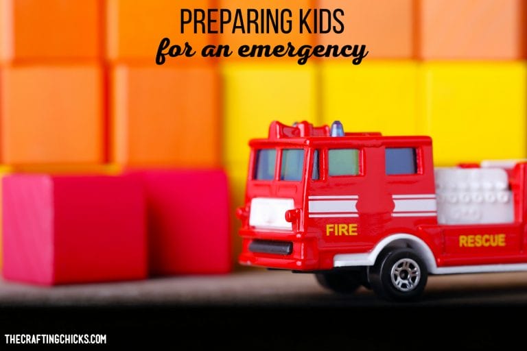 Preparing Kids for An Emergency