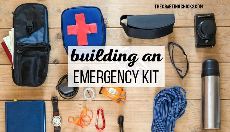 Building an emergency kit ensures that you will have the necessary items, food, and first aid needs covered at any time.