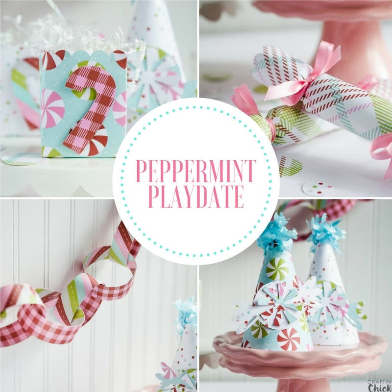 A peppermint playdate is a sweet and simple way to have a Christmas party for kids without a lot of effort. #christmasparty #kidsparty #kidschristmasparty