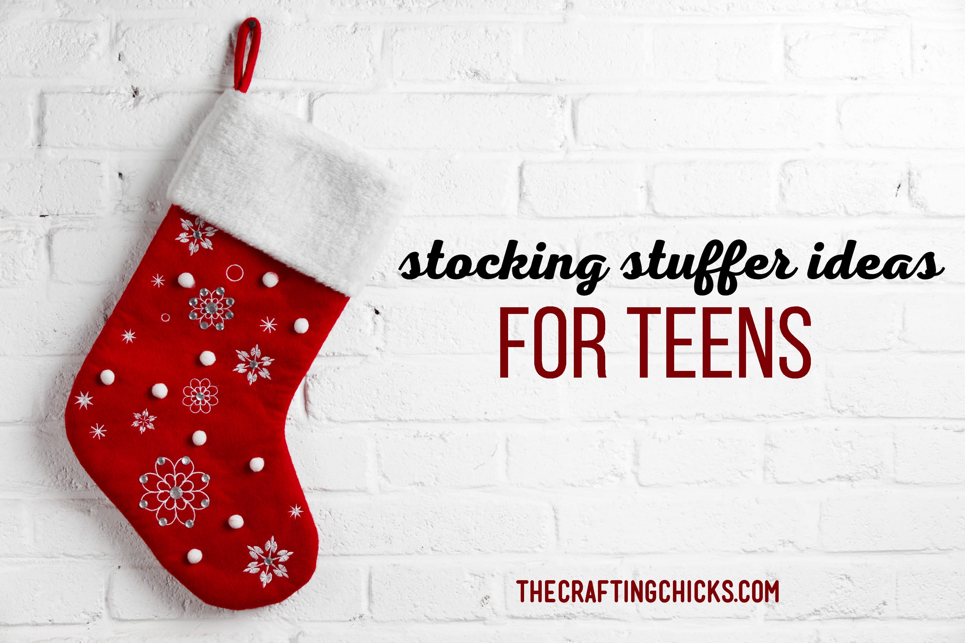 Stocking Stuffer Ideas For Teens - The Crafting Chicks