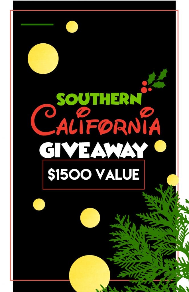 Southern California Giveaway