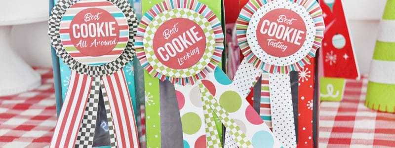 Cookie Exchange Award Printables are the perfect way to show what cookies take the cake. Everyone can vote on their favorites from each category. 