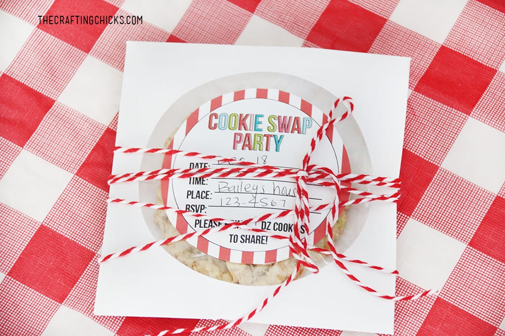 If you have a Cookie Exchange coming up, you need these quick and easy Cookie Exchange Invitations. Perfectly coordinates with all of our Tween Cookie Exchange party ideas.