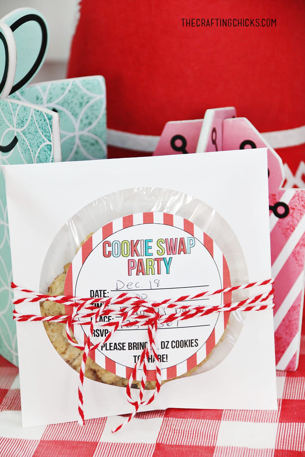 If you have a Cookie Exchange coming up, you need these quick and easy Cookie Exchange Invitations. Perfectly coordinates with all of our Tween Cookie Exchange party ideas.