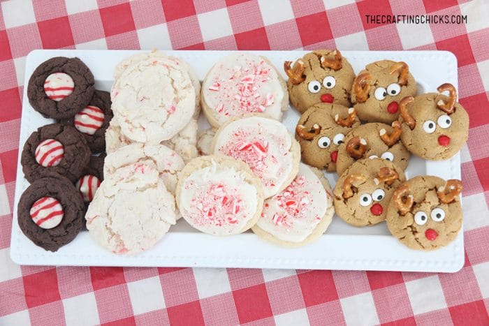 Peppermint Cake Mix Cookies - The Crafting Chicks