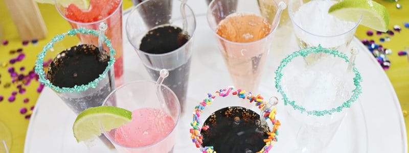 Mocktails for Kids' is a great way to ring in the New Year or any party. We added this fun Printable Kids' Mocktail Menu to our Noon Year's Eve Party that we threw our kids and it was a hit.