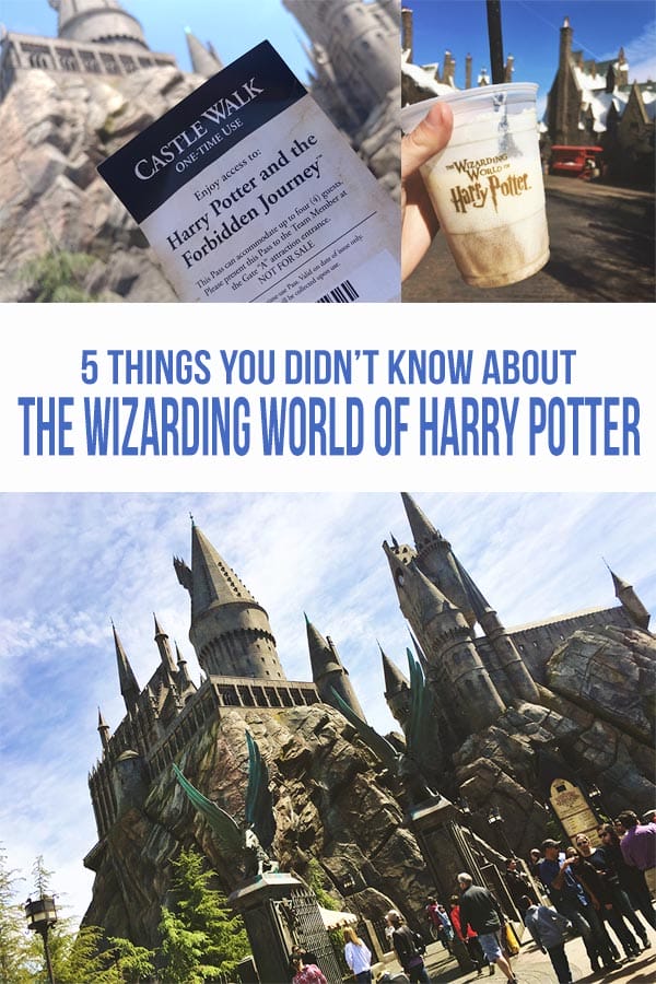 We show you five things you didn't know about the Wizarding World of Harry Potter at Universal Studios Hollywood. Find out some of our favorite secrets that will make your vacation even more magical.