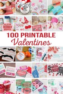 100 Printable Valentines - The Crafting Chicks