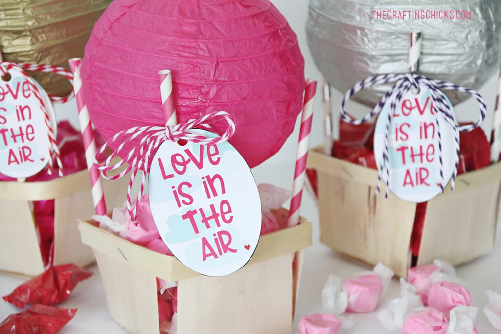Love is in the Air Printable Valentine