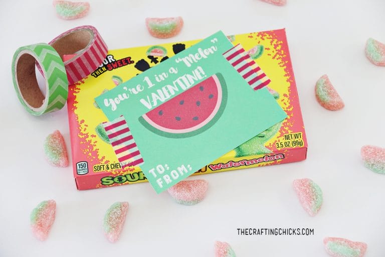 You’re 1 in a “Melon” Valentine Printable