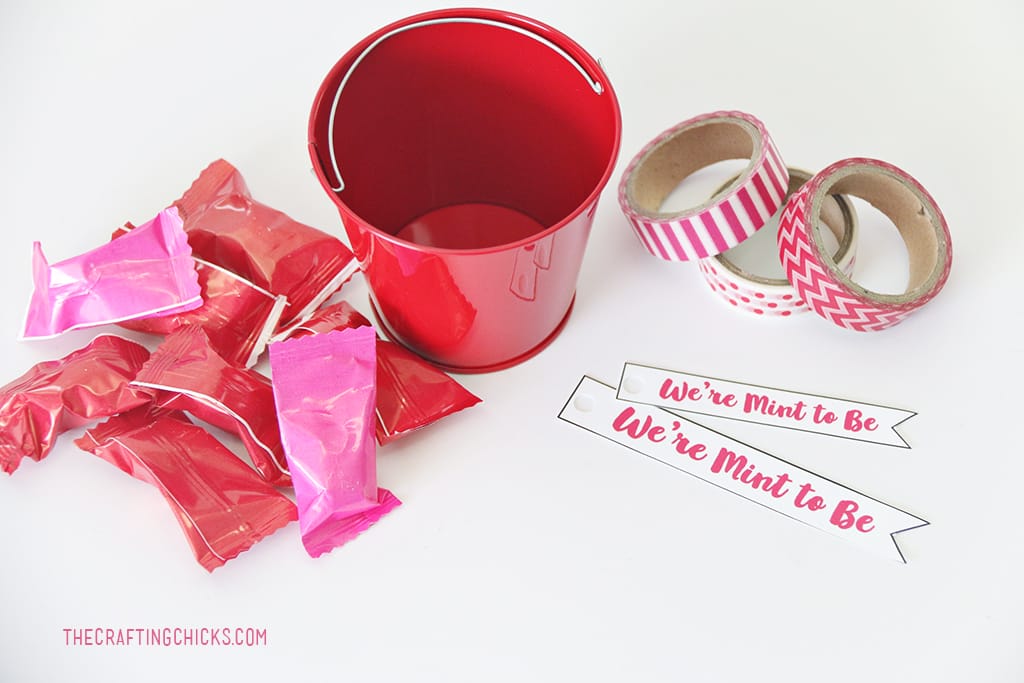We're Mint to Be Printable Valentines