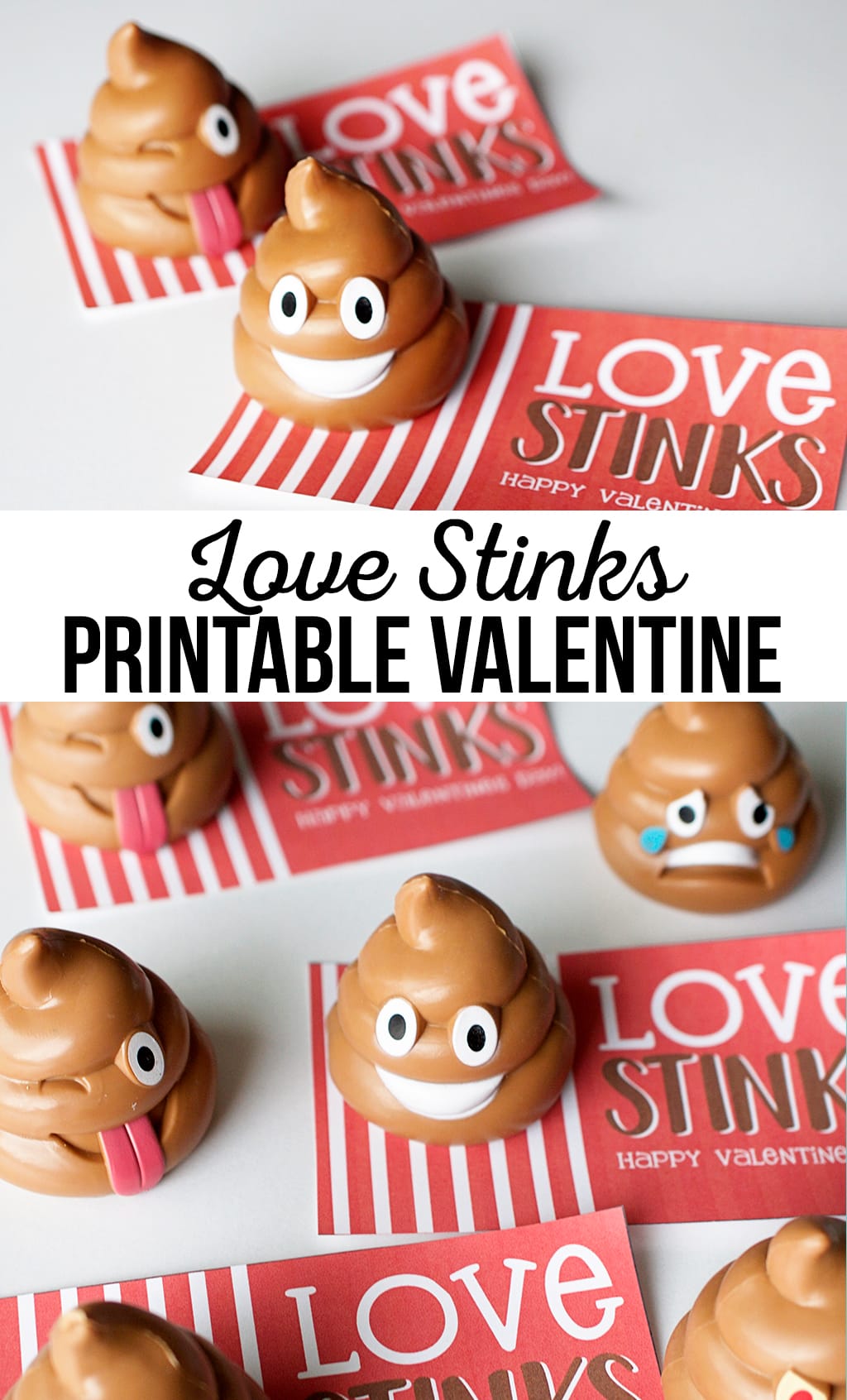 Love stinks printable Valentine