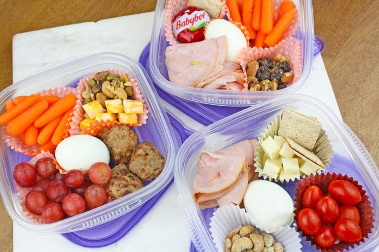 Protein Packed Meal Prep Lunch Kits- The Crafting Chicks