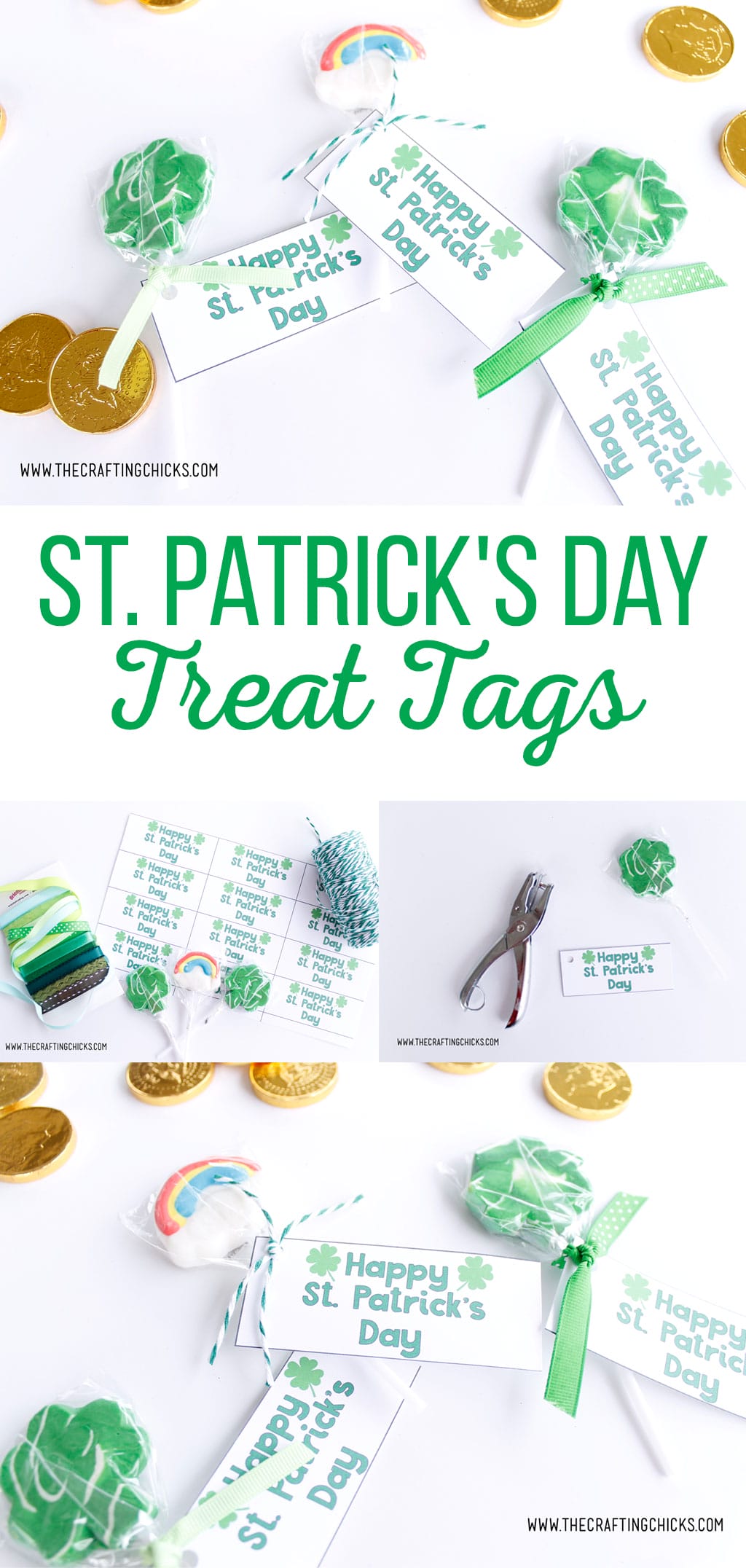 St. Patrick's Day Treat Tags | Are you looking for a way to show your friends and family you're lucky to have them this St. Patrick's Day? These adorable St. Patrick's Day Treat Tags are the perfect way. Print them out and add them to any gift.