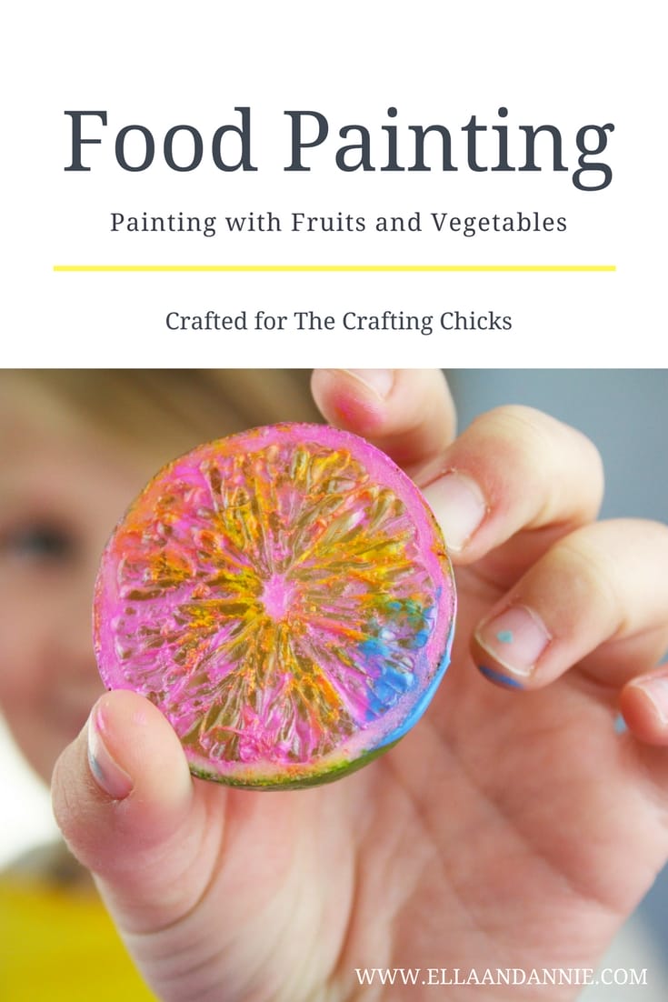 Open up your fridge for art time today! Painting with Fruit and Vegetables is a fun way for kids to see different shapes and textures in everyday life. They will love this activity!
