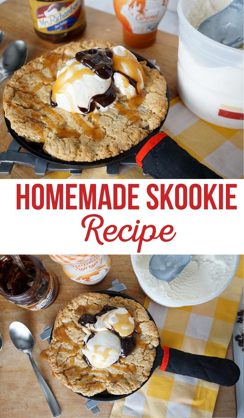 The BEST Homemade Skookie Recipe | Skookies = skillet + cookies | Whatever you want to call this dessert of deliciousness... these are amazing!