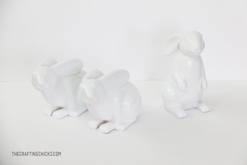 DIY Ceramic Bunnies