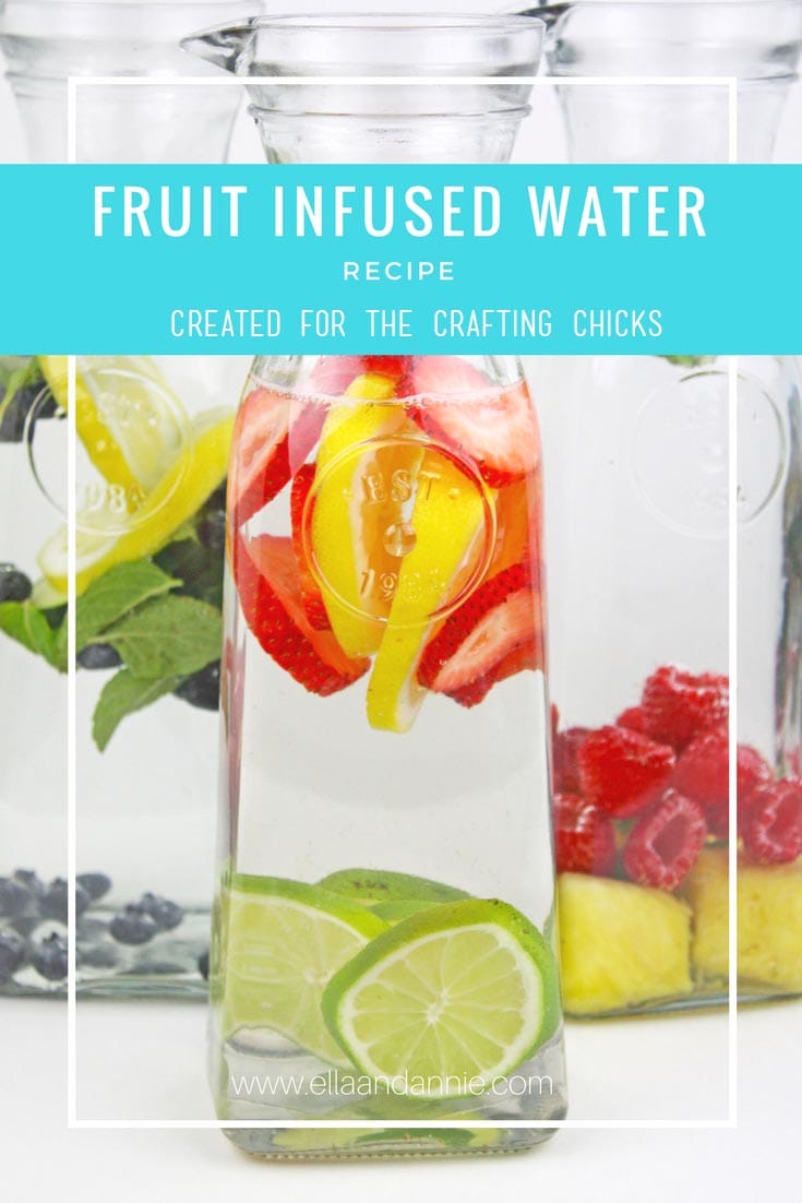 Delicious fruit infused water recipes that can not only help curb soda cravings but also keep you hydrated throughout your day!
