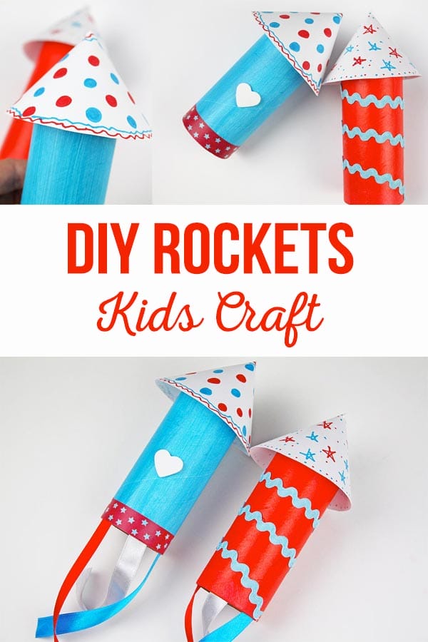 DIY Rockets Kids Craft