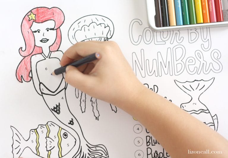 Free Printable Color By Numbers