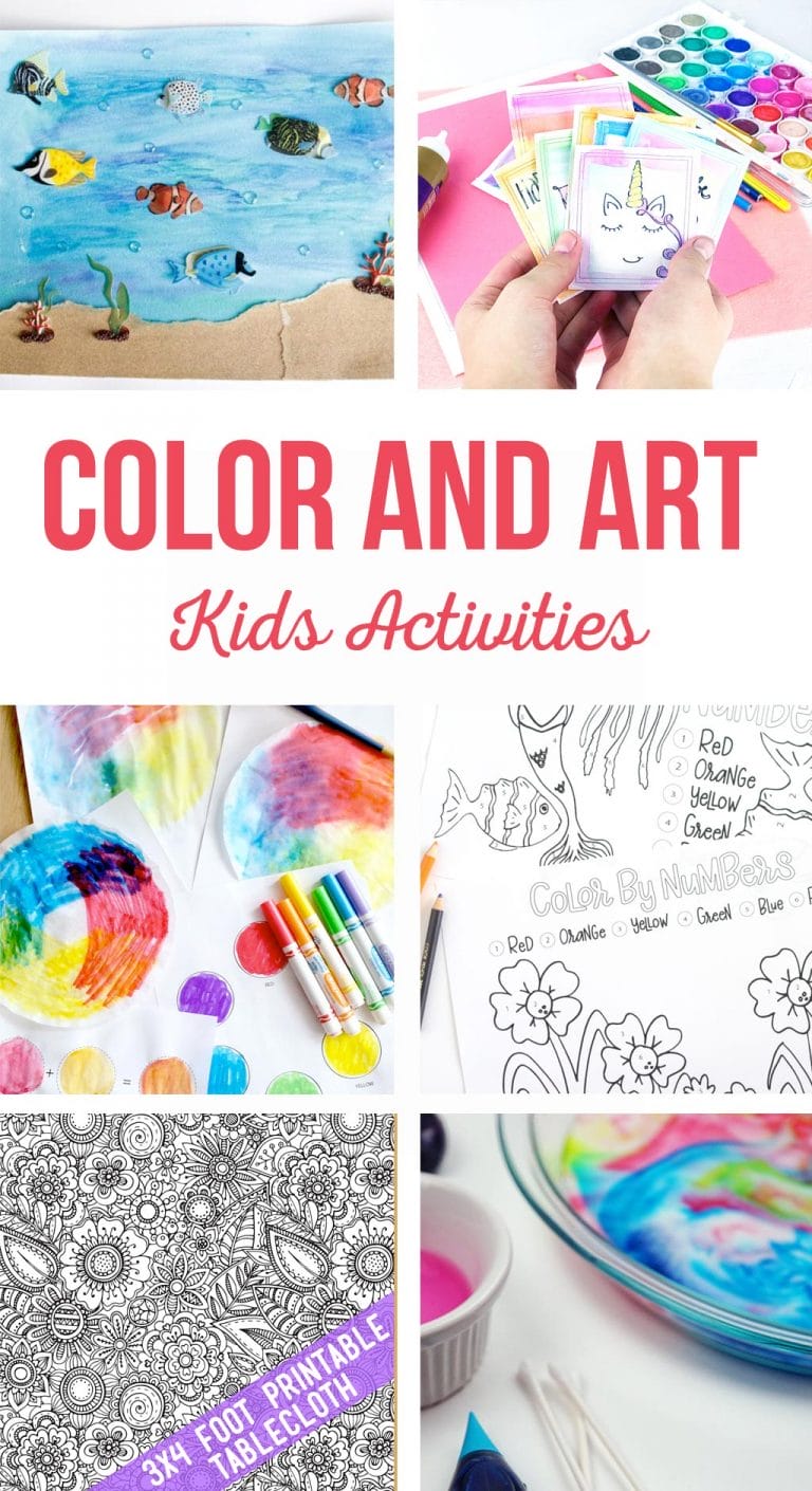 Color and Art Kids Activities