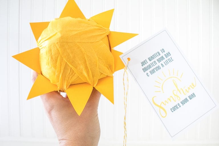 Sunshine Surprise Ball Gift Idea
