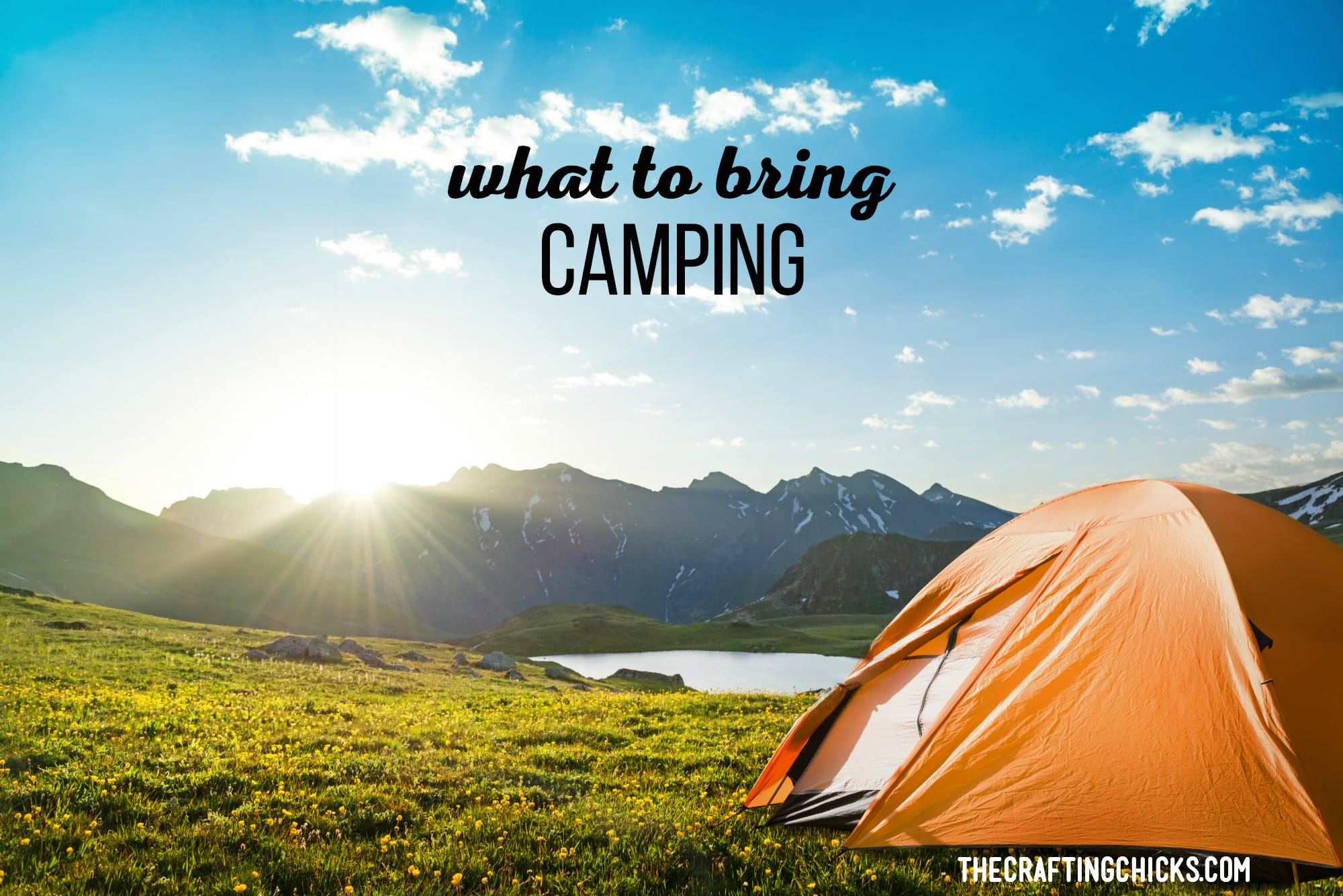 What to Bring Camping | Camping season is here! We should start planning what to bring camping because you can never start preparing too soon... especially if you have a family to bring along. Here's our list of What to Bring Camping. #camping #packing #tips