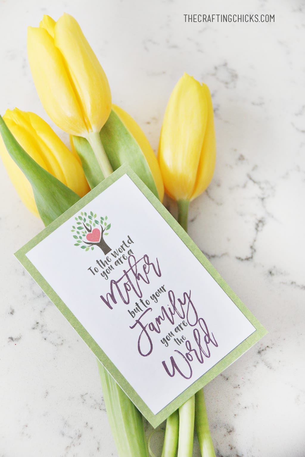 Free Mother's Day Printable Tags for Mother's Day, Attach these cute tags to any gift for Mother's Day!
