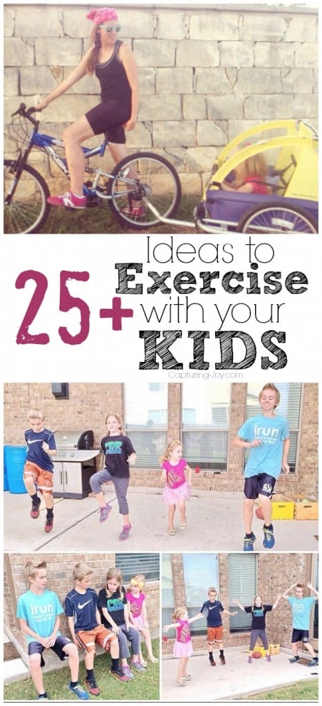 25 Ideas to Exercise with Your Kids