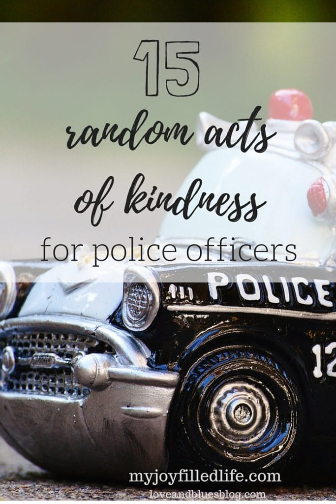 Random Acts of Kindness for Police Officers