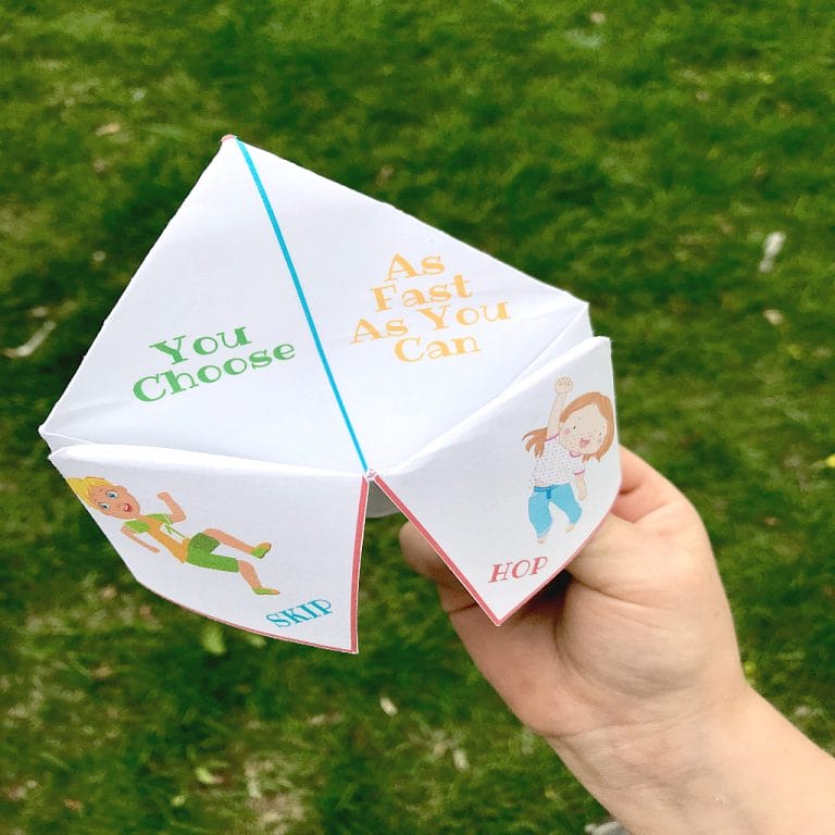 Time to Move Cootie Catcher