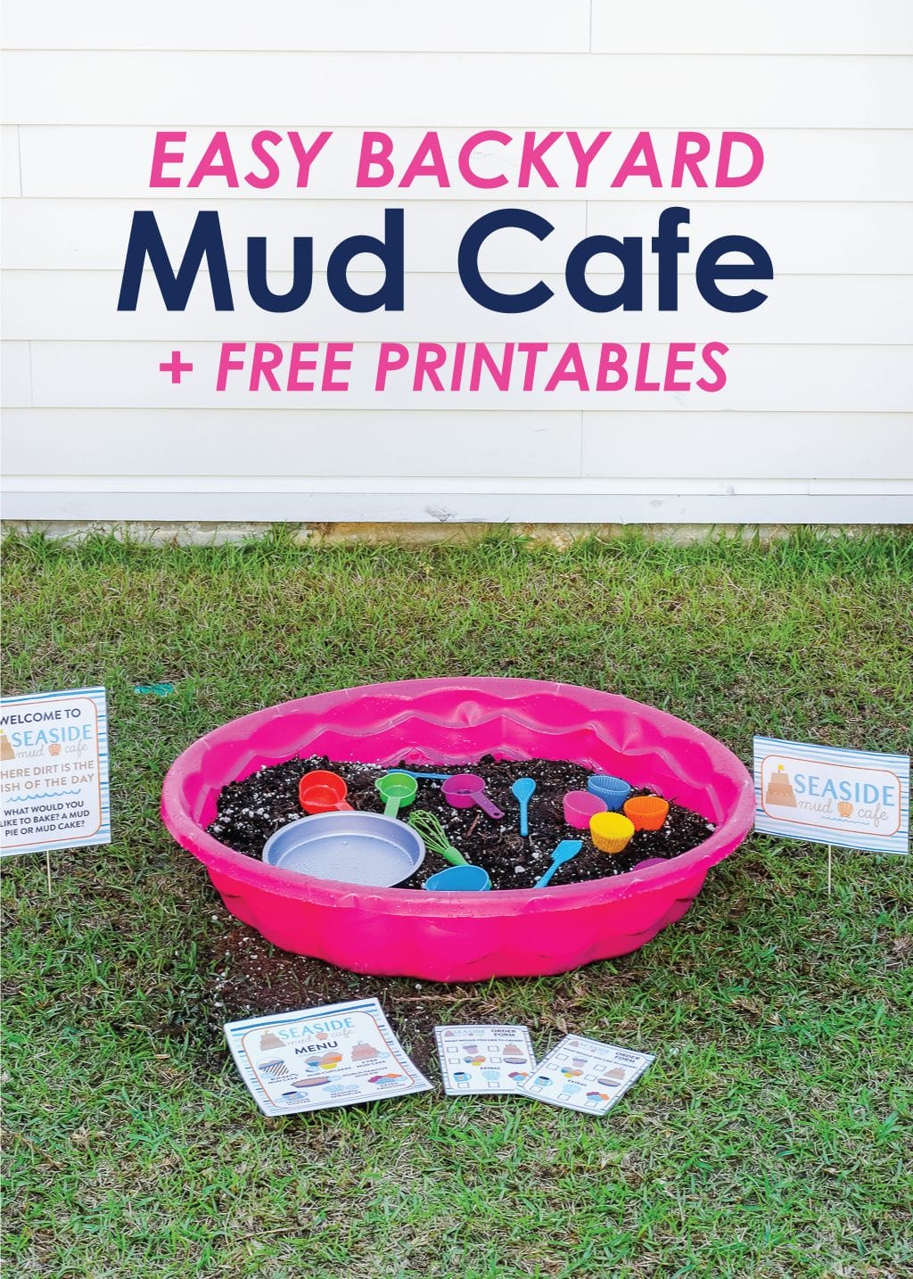 Backyard Mud Cafe Printables